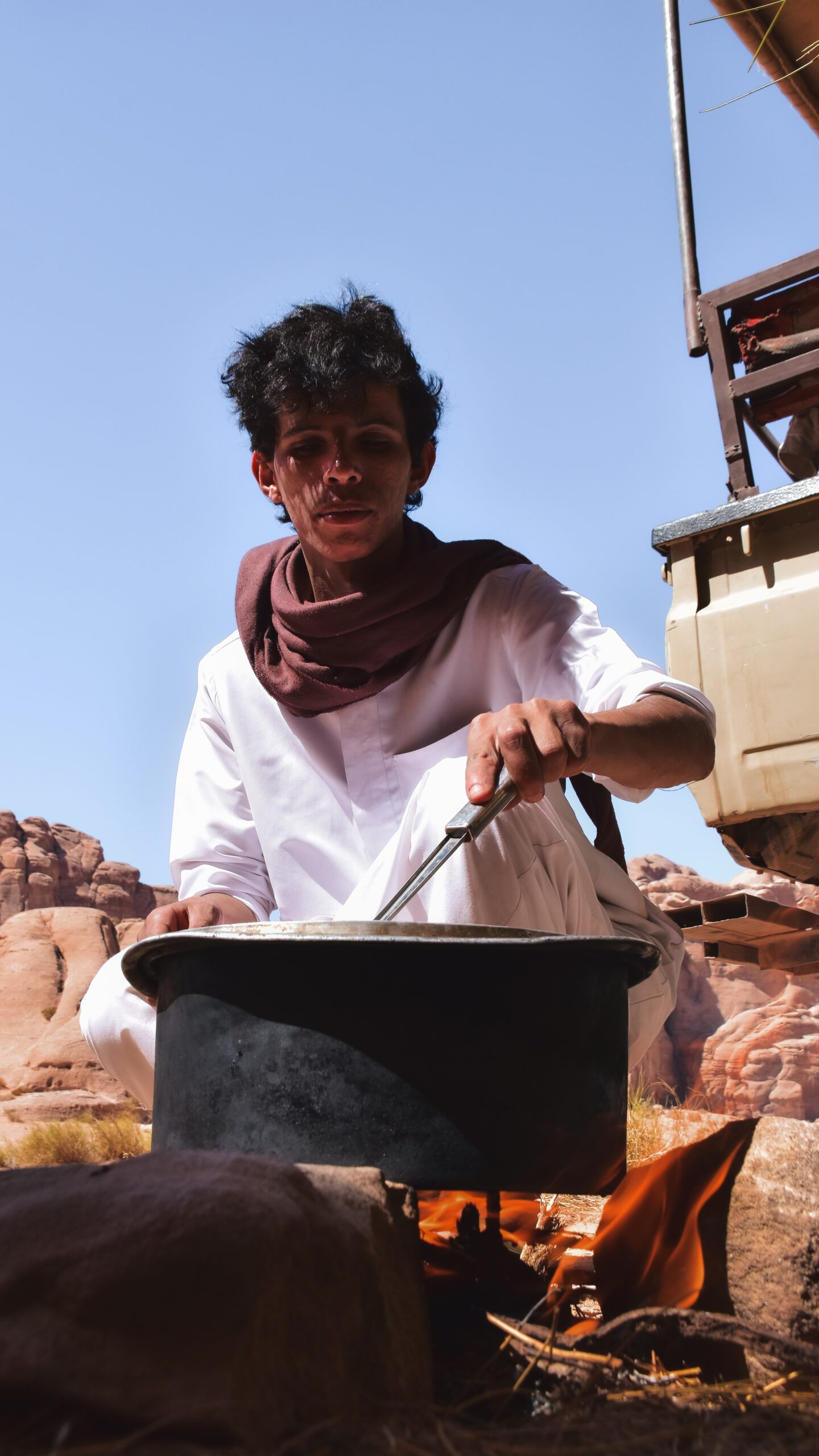 Desert cooking