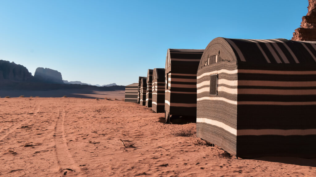 Bedouin tents